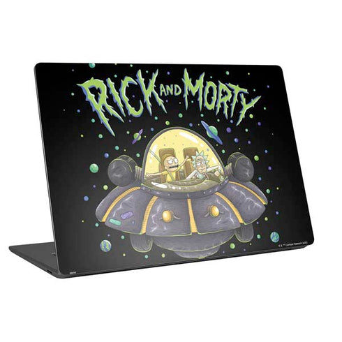 Adult Swim Rick and Morty Spaceship Universal Laptop 12in (9.8 x 6.8in) Skin